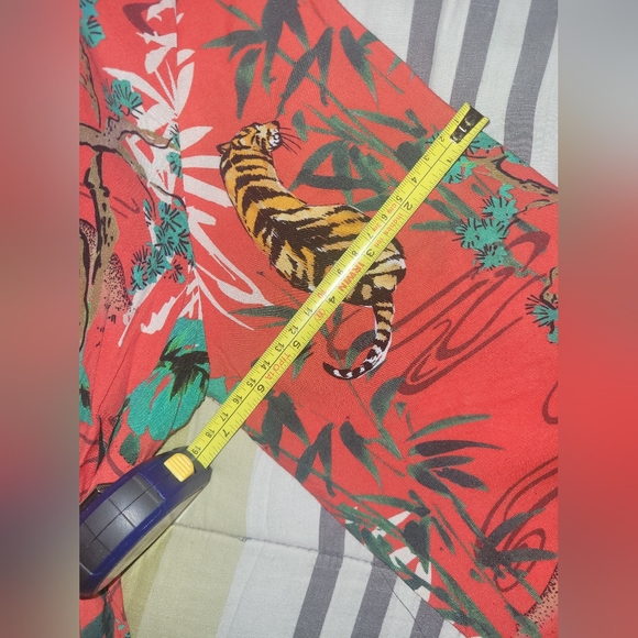 H! By Henry Holland Tiger Print Shirt Dress, VGUC, Size EU 42/L - Picture 9 of 9